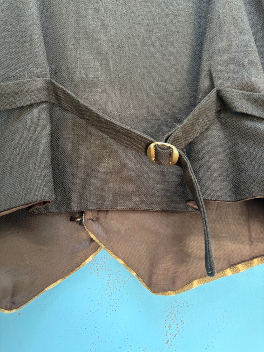 Graphic African Mud Cloth Vest - Picture 7 of 10